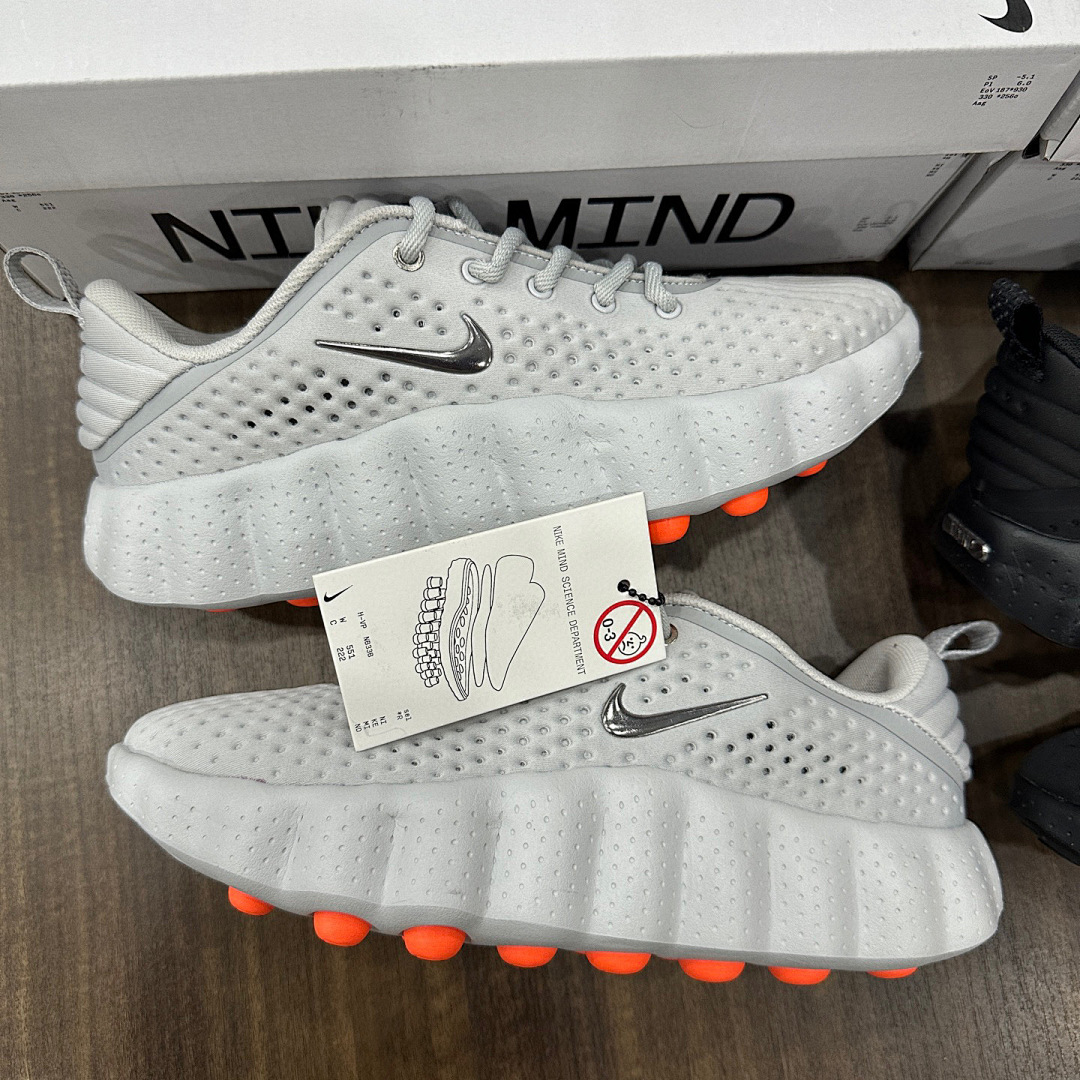 Nike Mind 002 Light Smoke (Grey) - Image 17