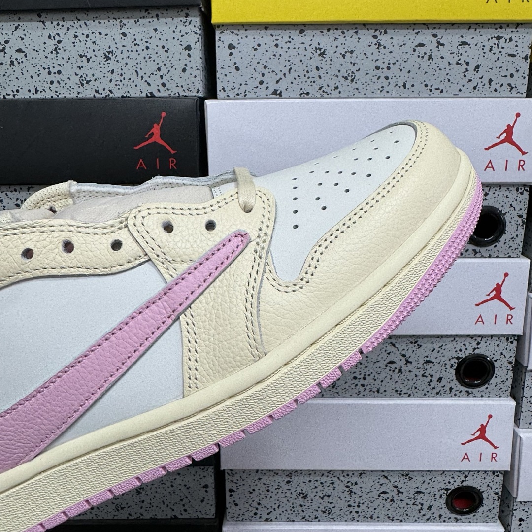 Nike Jordan 1 Retro Low OG SP Travis Scott Shy (Pink) - Image 10