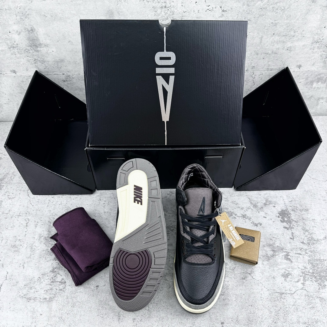 Nike Jordan 3 Retro OG SP A Ma ManiéRe Black Violet Ore - Image 12