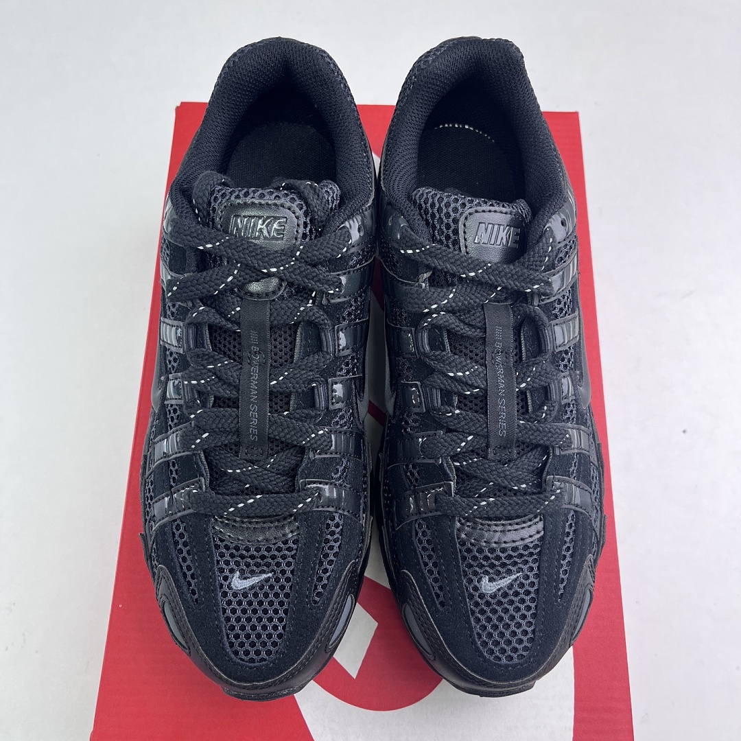 Nike P-6000 Premium Triple Black FQ8732-010 - Image 2