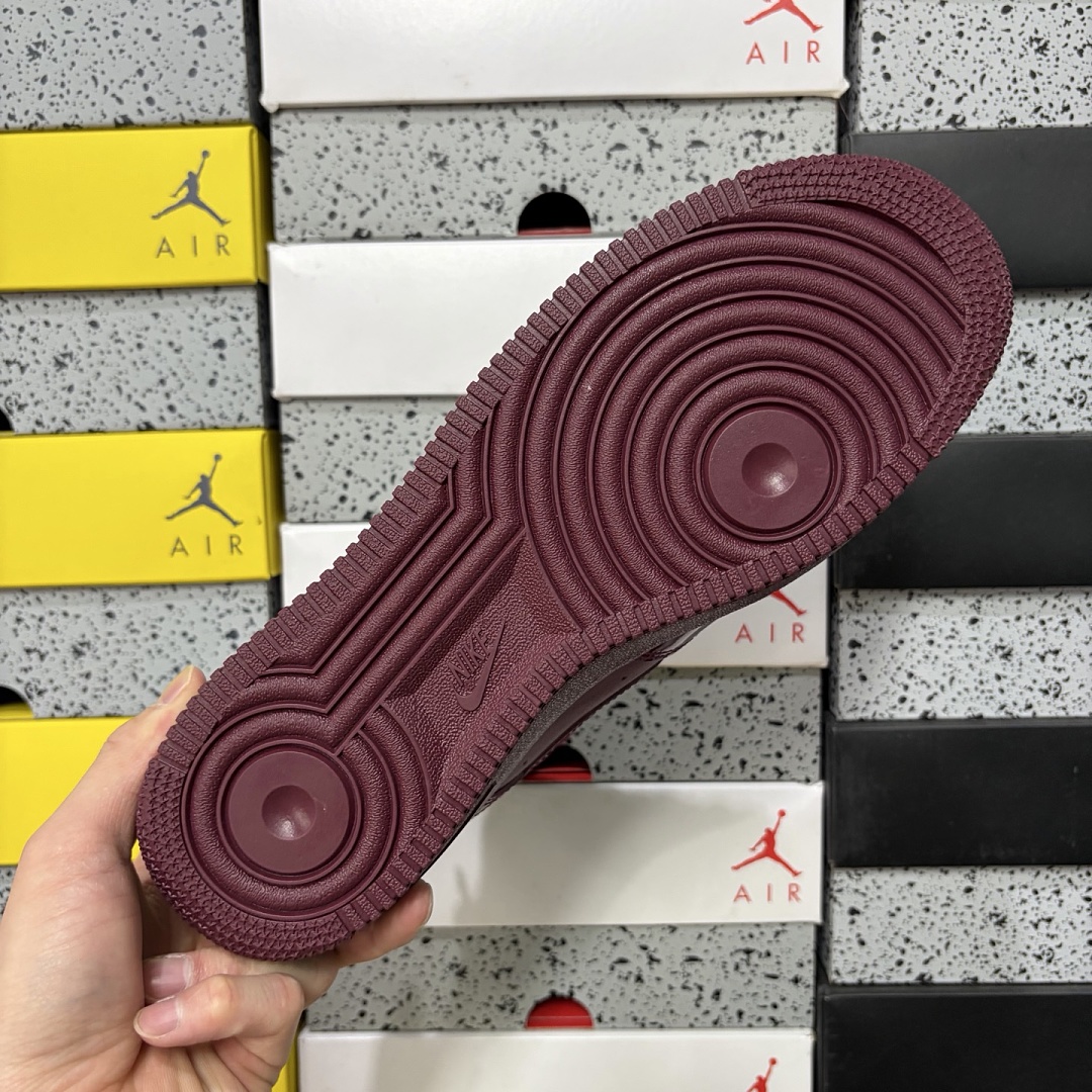 Nike Air Force 1 Low Syna Central Cee Dark Beetroot - Image 8