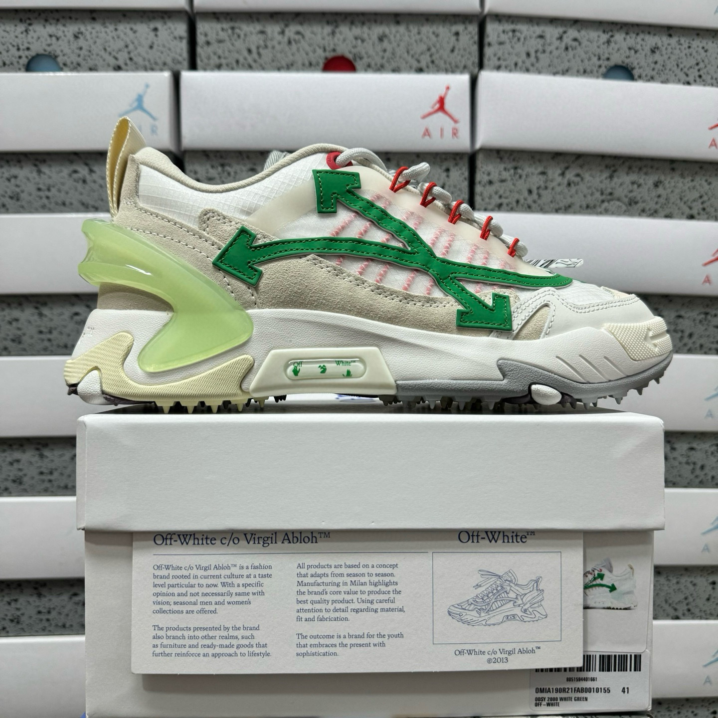 Off-White Odsy-2000 Green Arrow - Image 11