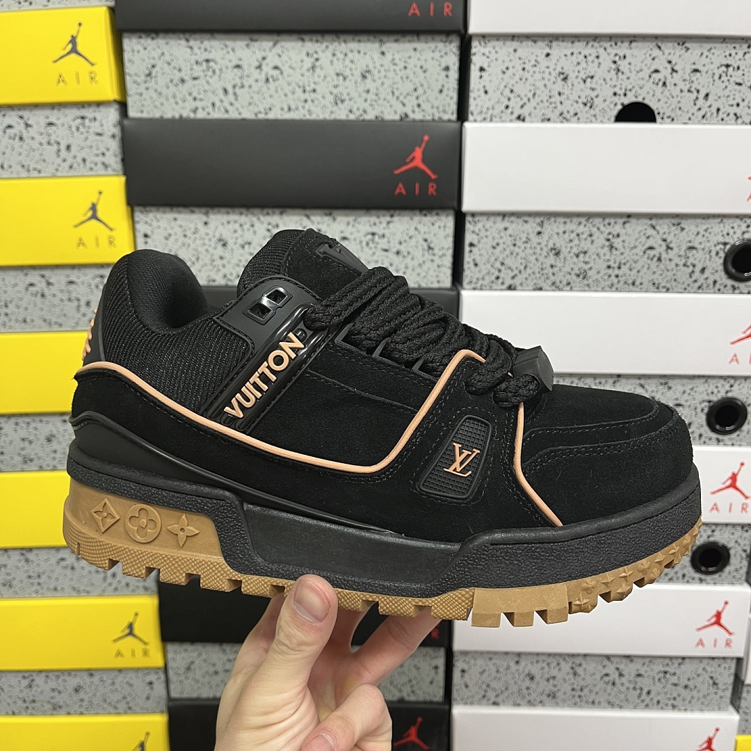 Louis Vuitton Trainer Maxi (Black Brown) - Image 7