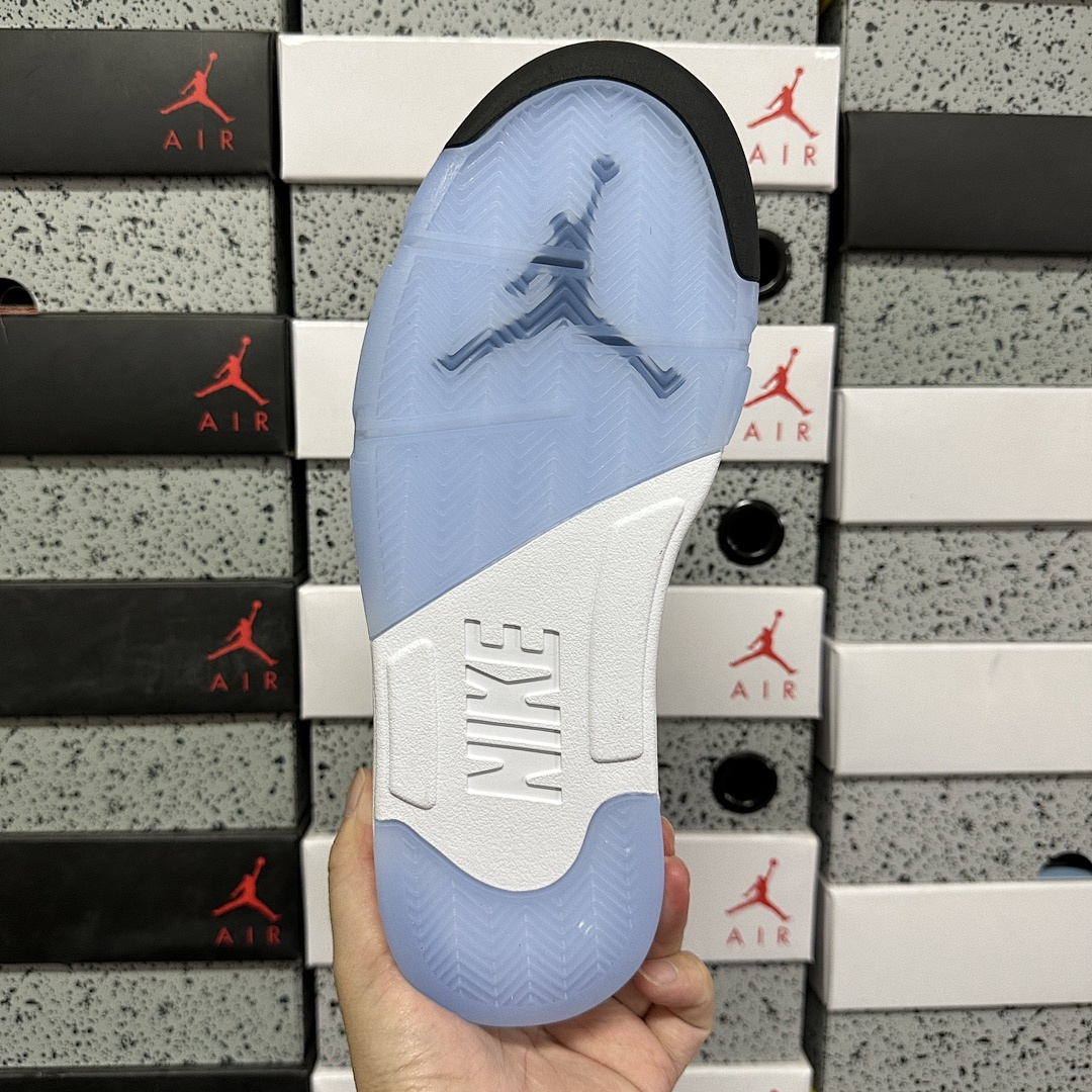 Nike Jordan 5 Retro White Metallic HQ7978-103 (Silver) - Image 5