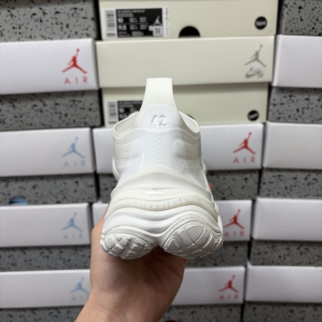 Balenciaga Anatomic Runner RN 9000 (Triple White) - Image 5