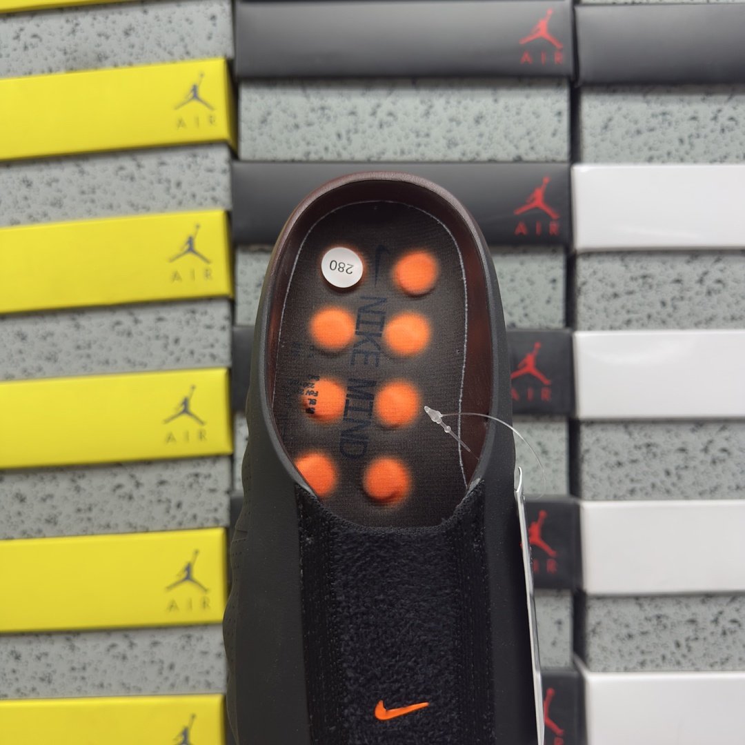 Nike Mind 001 Flyknit Slide Bronze Eclipse Total (Orange) - Image 8