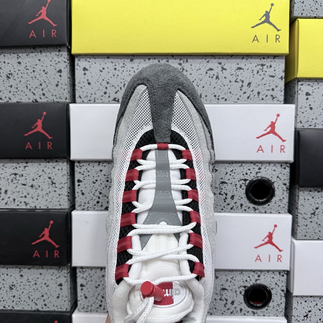 Nike Air Max 95 SP Undefeated Geo Tokyo Bright Crimson IB4523-003 - Image 8