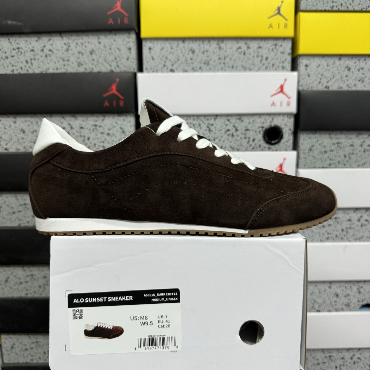 Alo Yoga Sunset Sneaker A0891U_DARKCOFFEE - Image 11