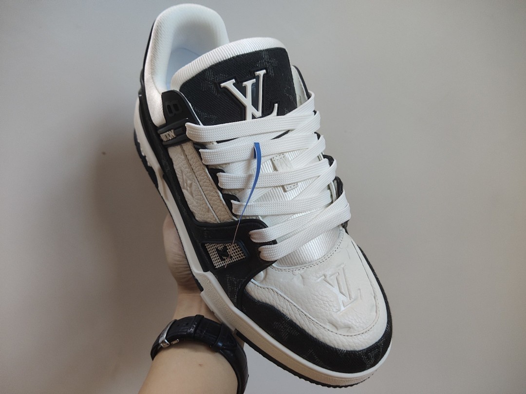 Louis Vuitton LV Trainer (White Black) - Image 3