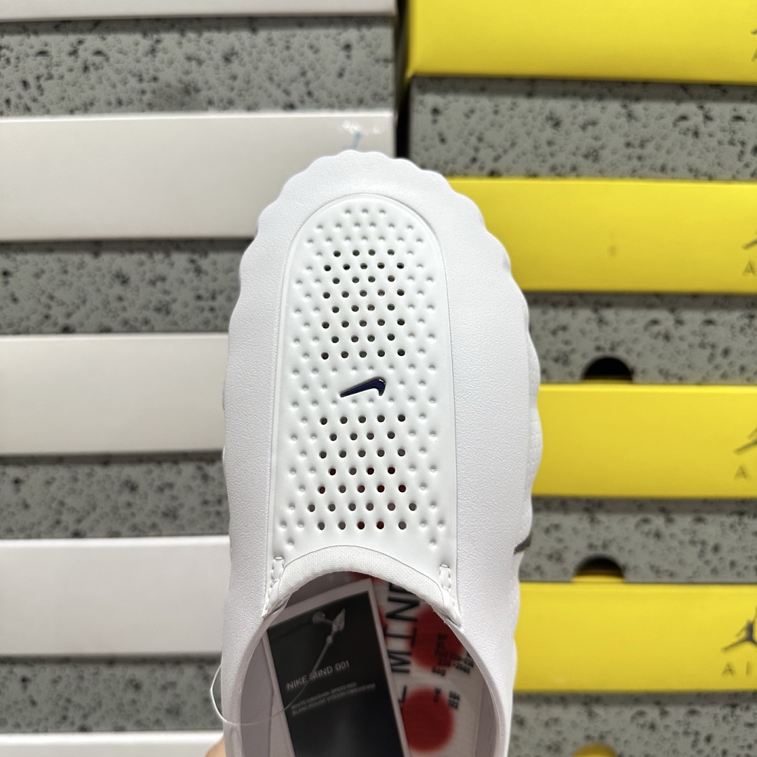 Nike Mind 001 Slide White Speed (Red) - Image 9