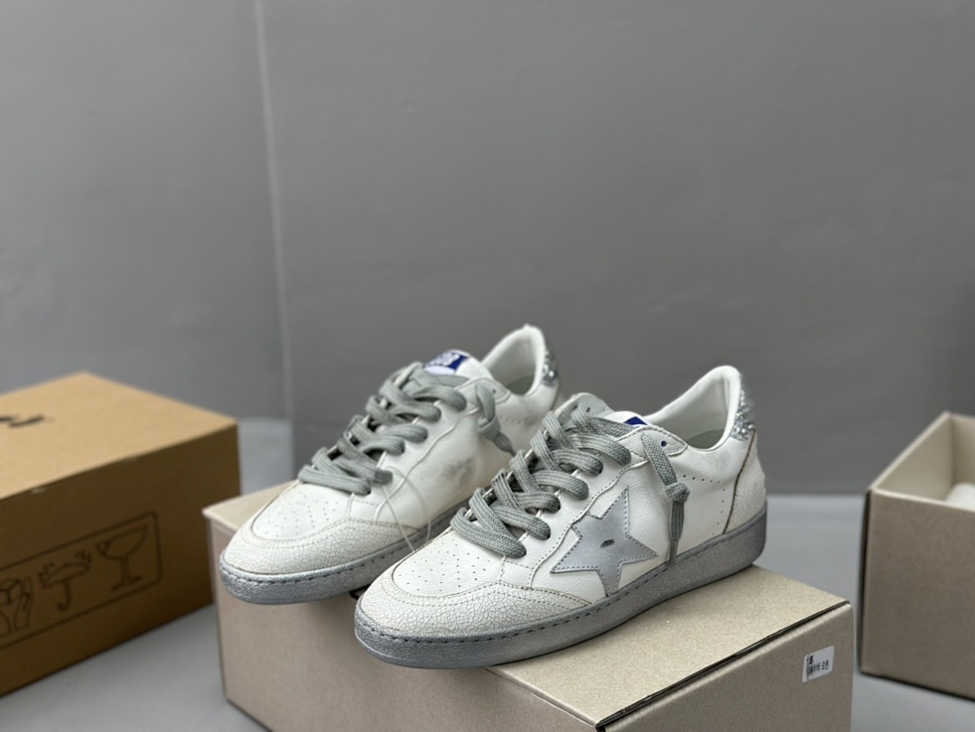 Golden Goose Deluxe Brand Silver Sole Sequin - Image 7