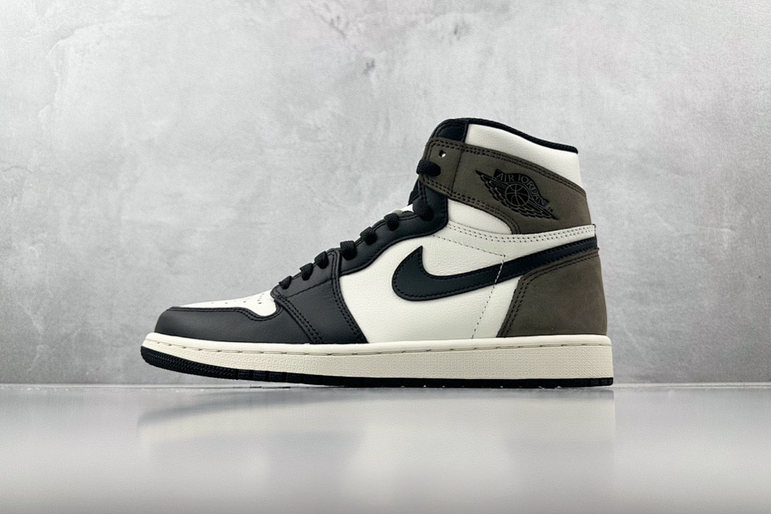 Chanel Air Jordan 1 High Retro OG ("Dark Mocha) - Image 2