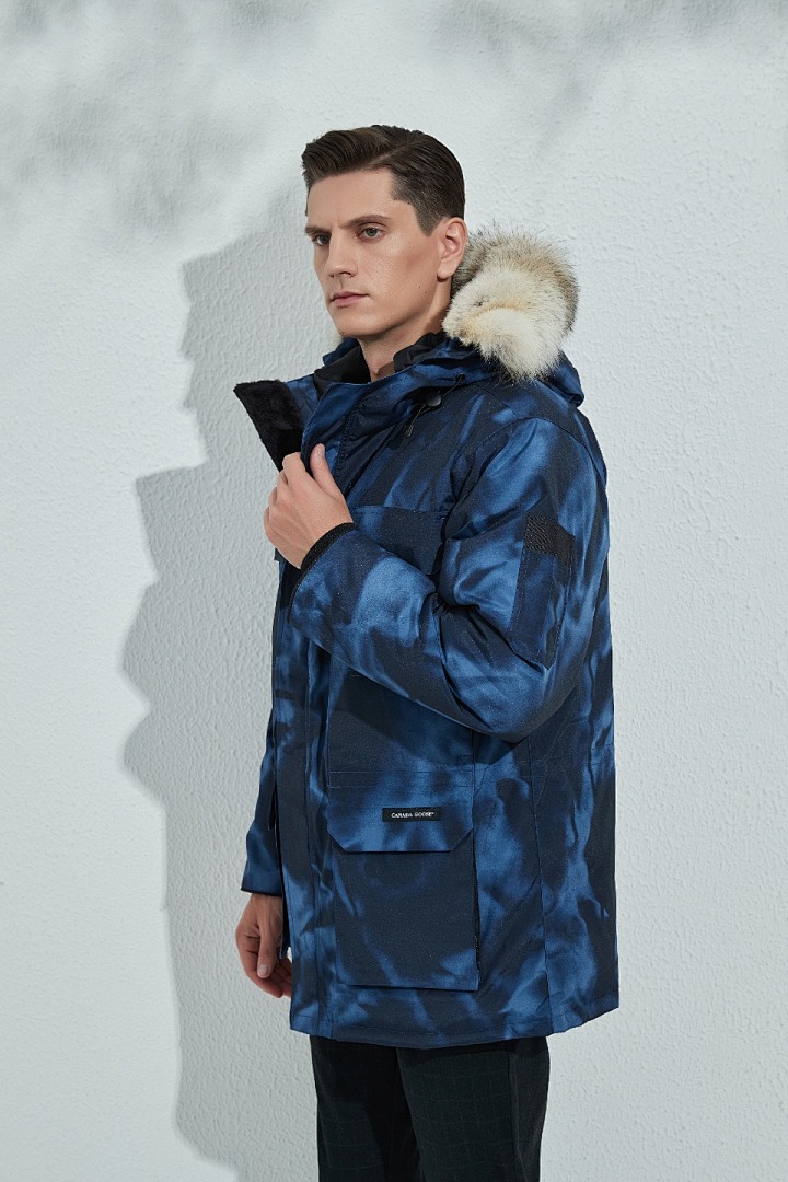 Canada Goose Parka 08 (Blue Camo) - Image 4