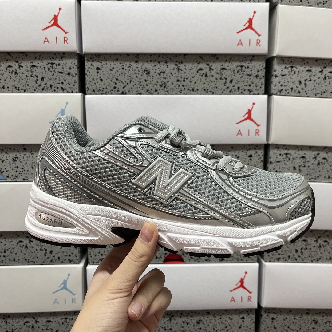 New Balance 740V2 Silver Castlerock - Image 8