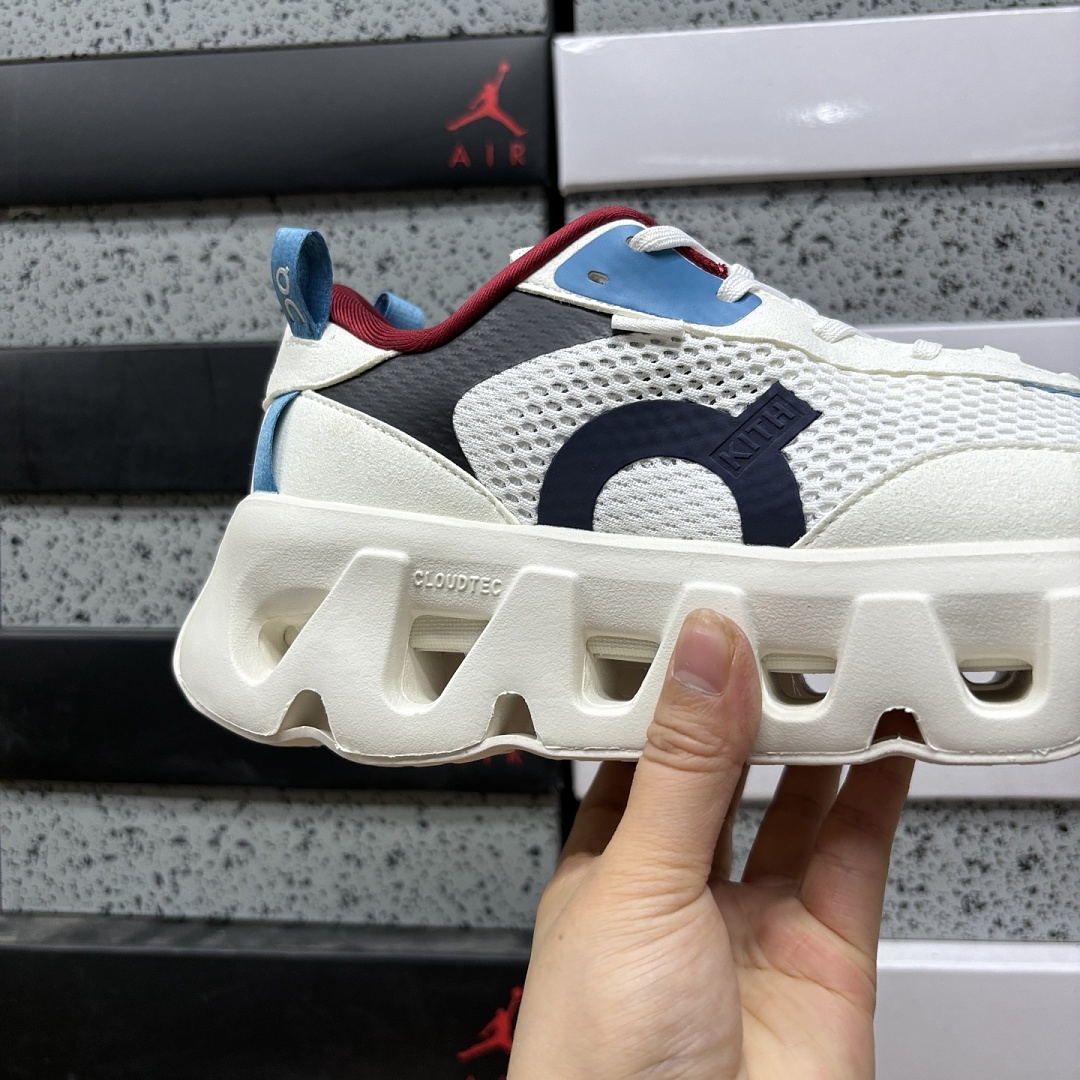 On Running K-Tech 2 Kith White Real Teal - Image 3