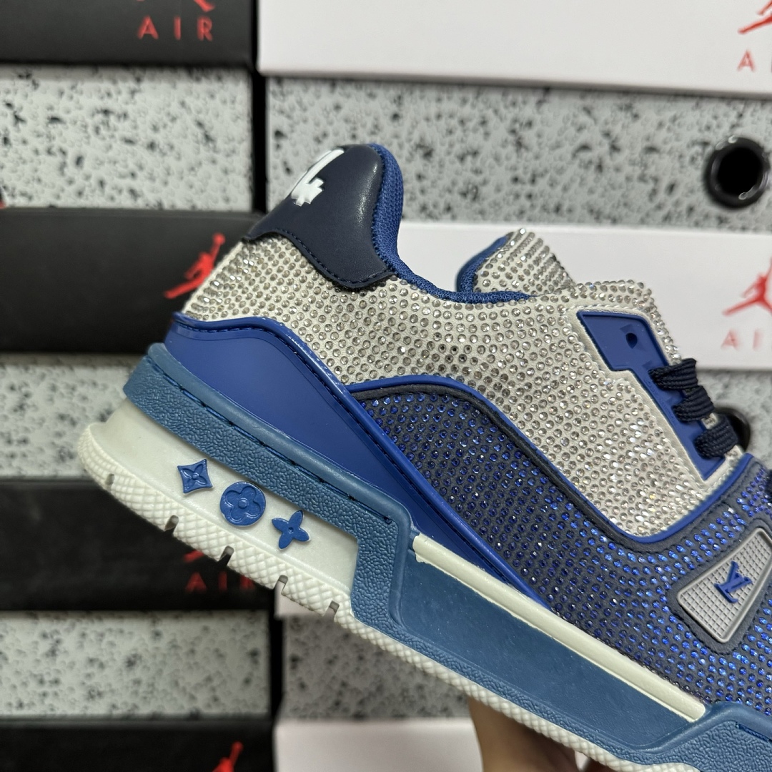 Louis Vuitton Trainer Rhinestone - Image 6