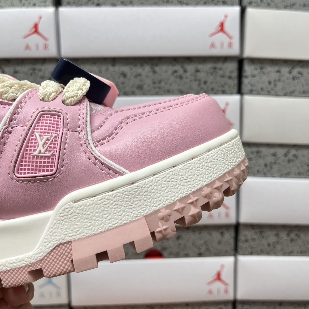 Louis Vuitton Trainer Maxi (Pink White) - Image 2