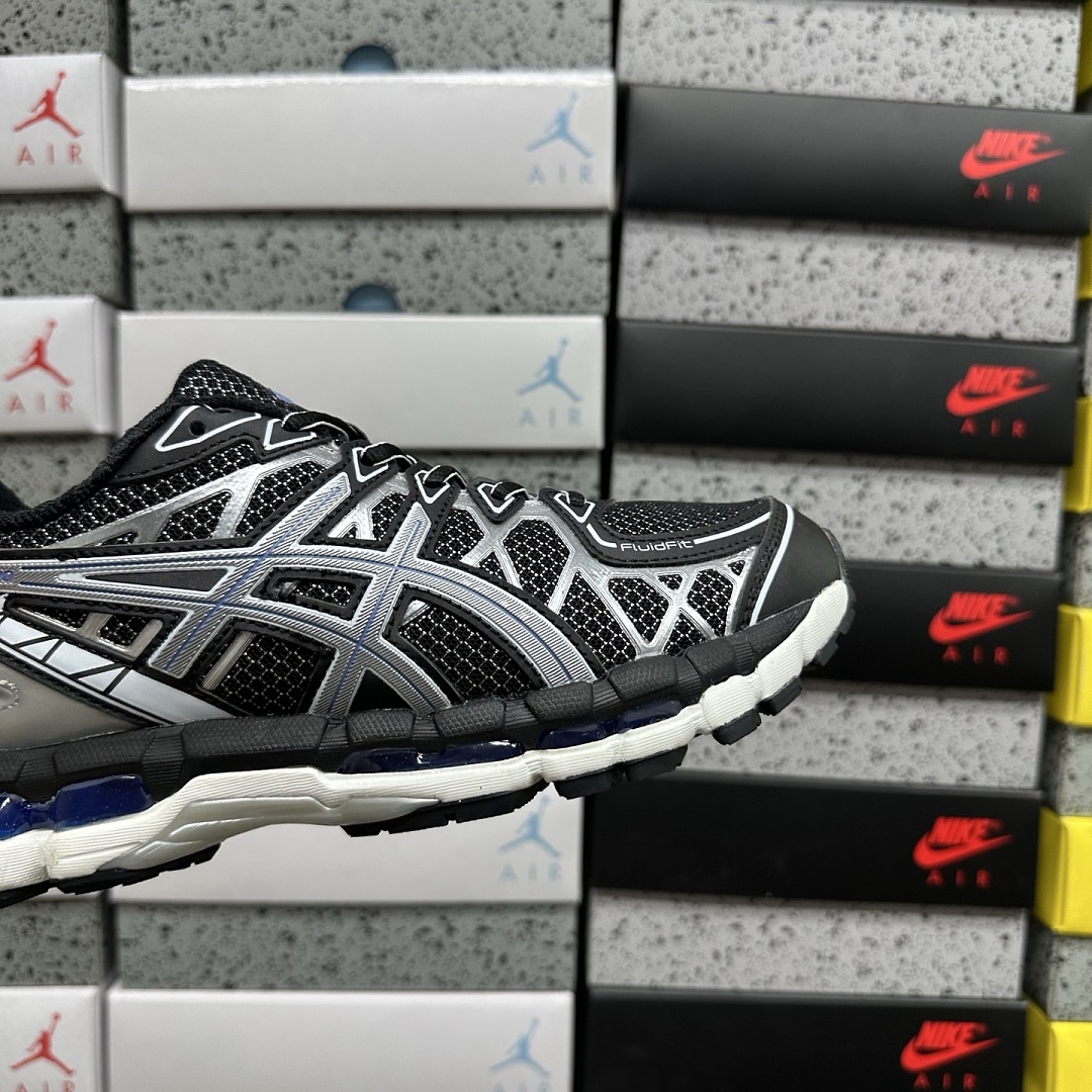 ASICS Gel-Kayano 20 (Black Pure Silver) - Image 3