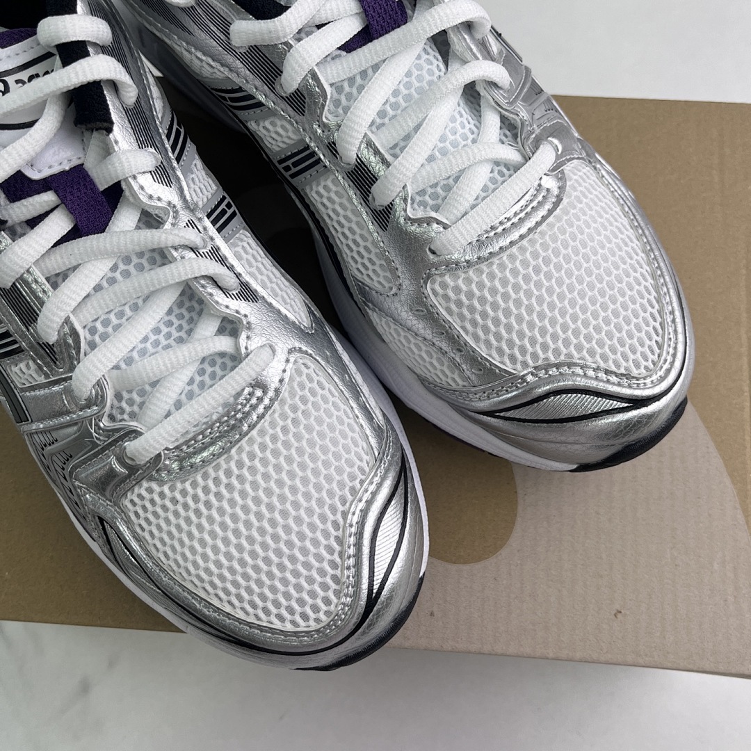 ASICS Gel-Kayano 14 White Dark Grape 1202A056-111 - Image 4