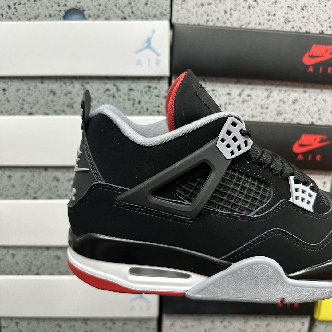 Nike Jordan 4 Retro OG (Bred) - Image 8