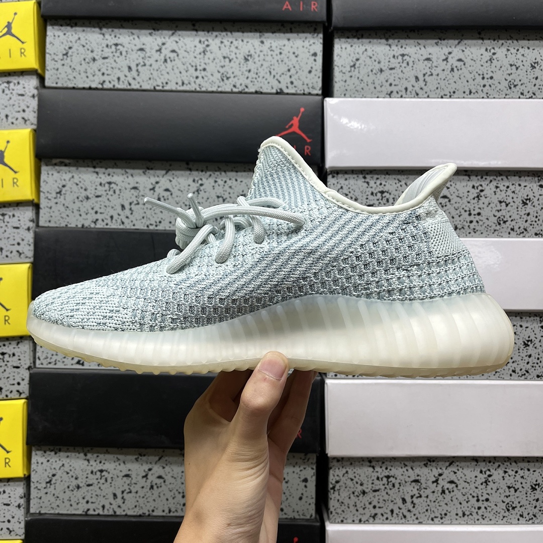 Adidas Yeezy Boost 350 V2 Cloud White (Non-Reflective) - Image 4