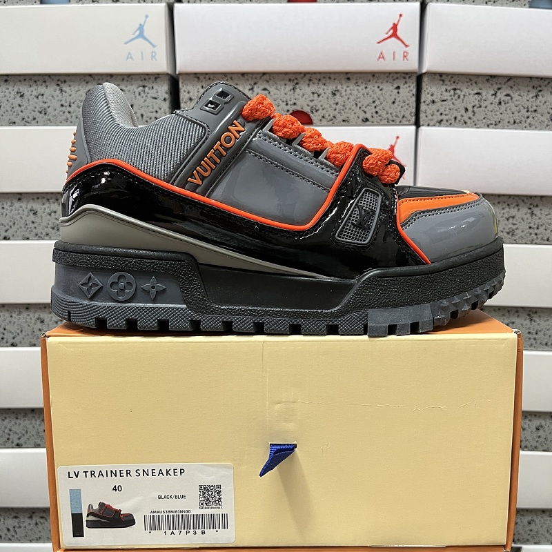Louis Vuitton Trainer Maxi (Black Silver)