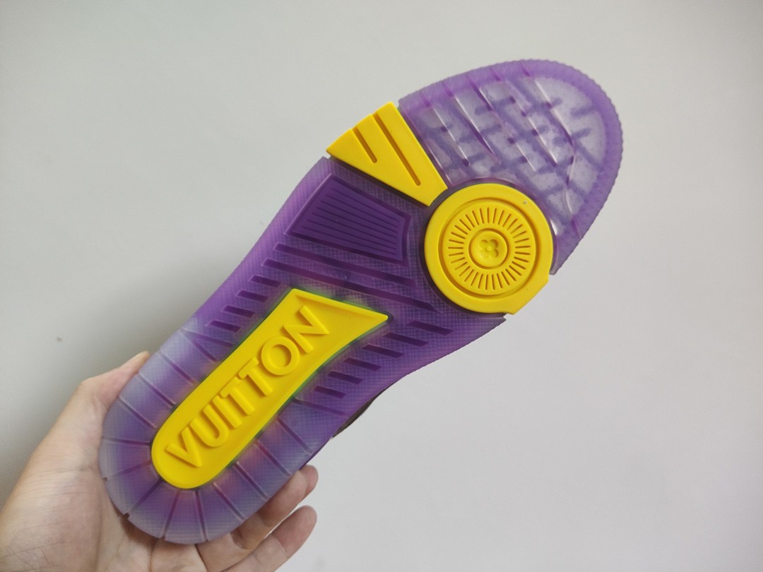 Louis Vuitton LV Trainer Monogram (Purple) - Image 8