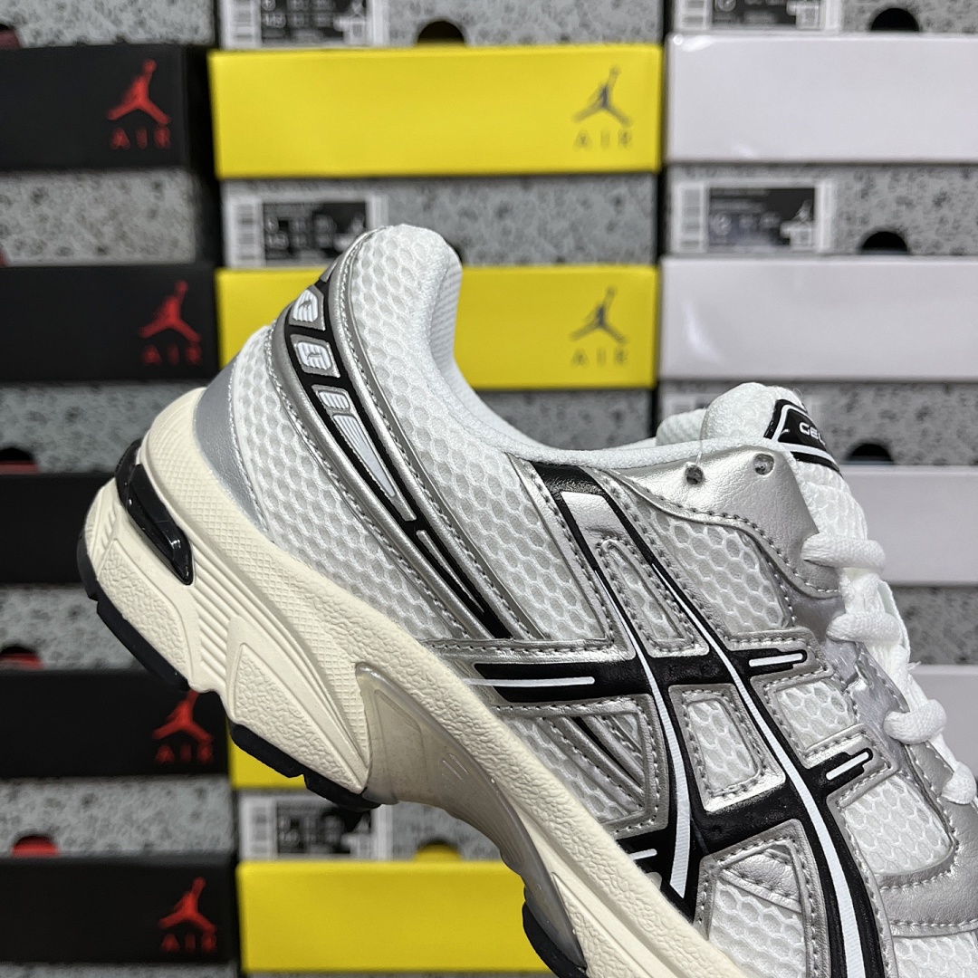 ASICS Gel 1130 White / (Silver Black) - Image 4