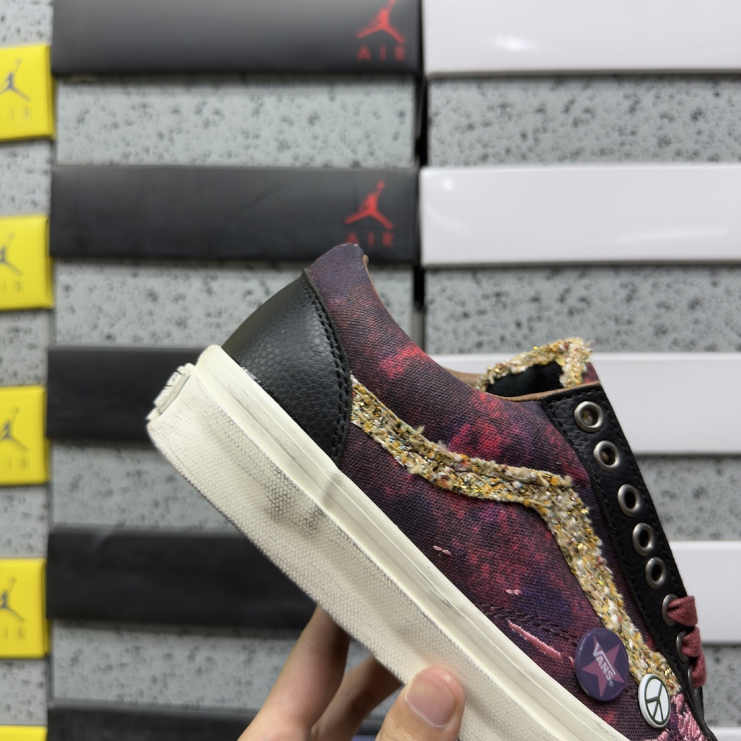 Vans Old Skool 36 LX Souvenir Burgundy VN000D9RERG (Wine Red) - Image 7