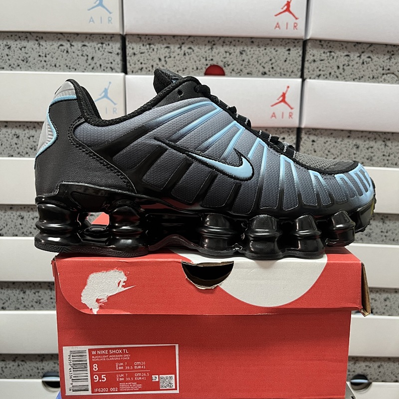 Nike Shox TL Black Celestine (Blue)