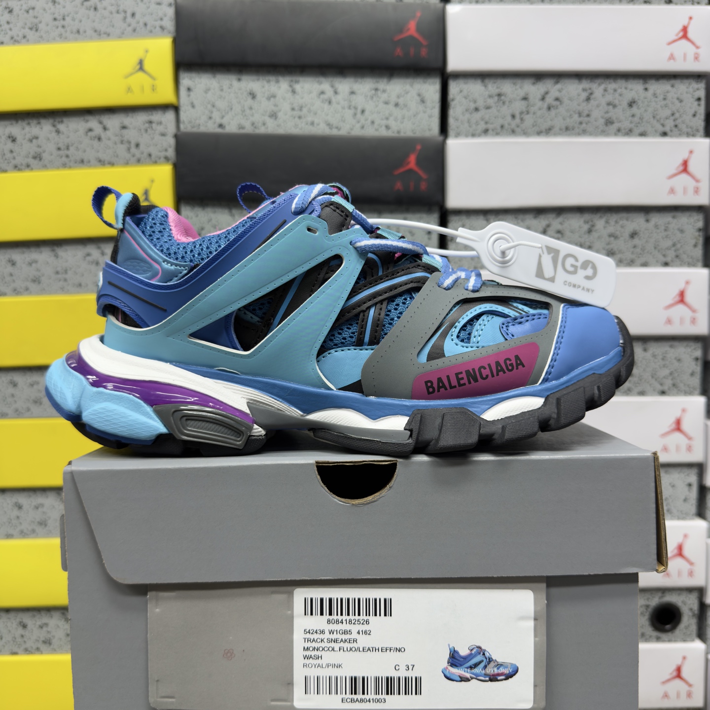 Balenciaga BLCG Track 4162 (Blue Purple) - Image 10