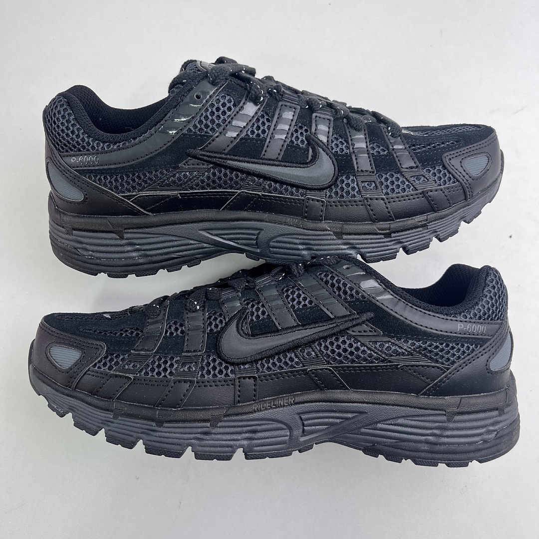 Nike P-6000 Premium Triple Black FQ8732-010 - Image 6