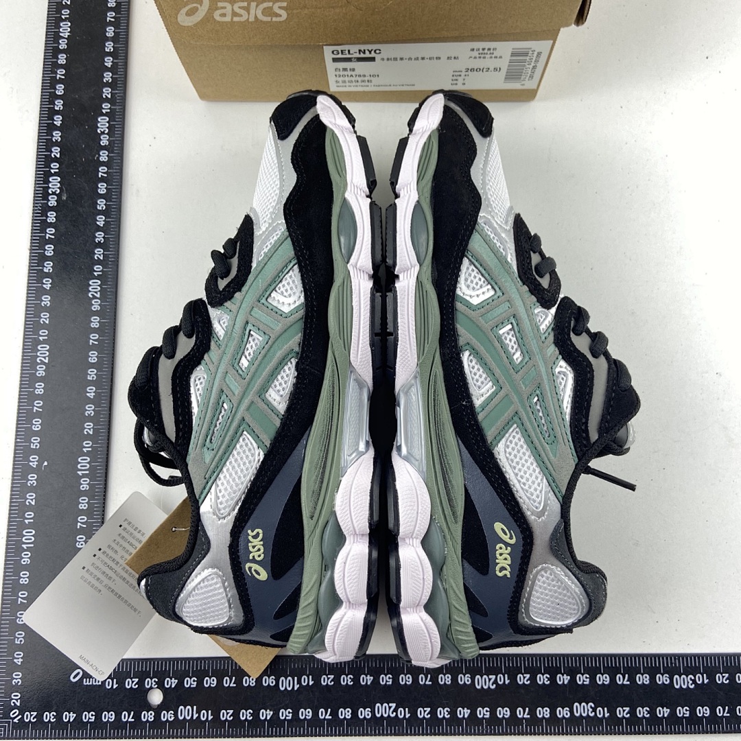 ASICS Gel-NYC White Ivy NYC (Black Green) - Image 10