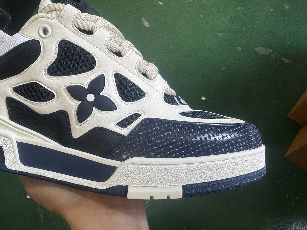 Louis Vuitton LV Skate Blue Sneakers - Image 5