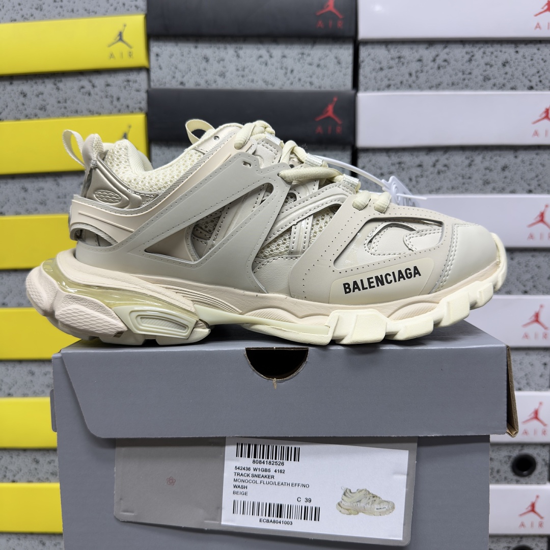 Balenciaga BLCG Track 4162 Off White Black Label