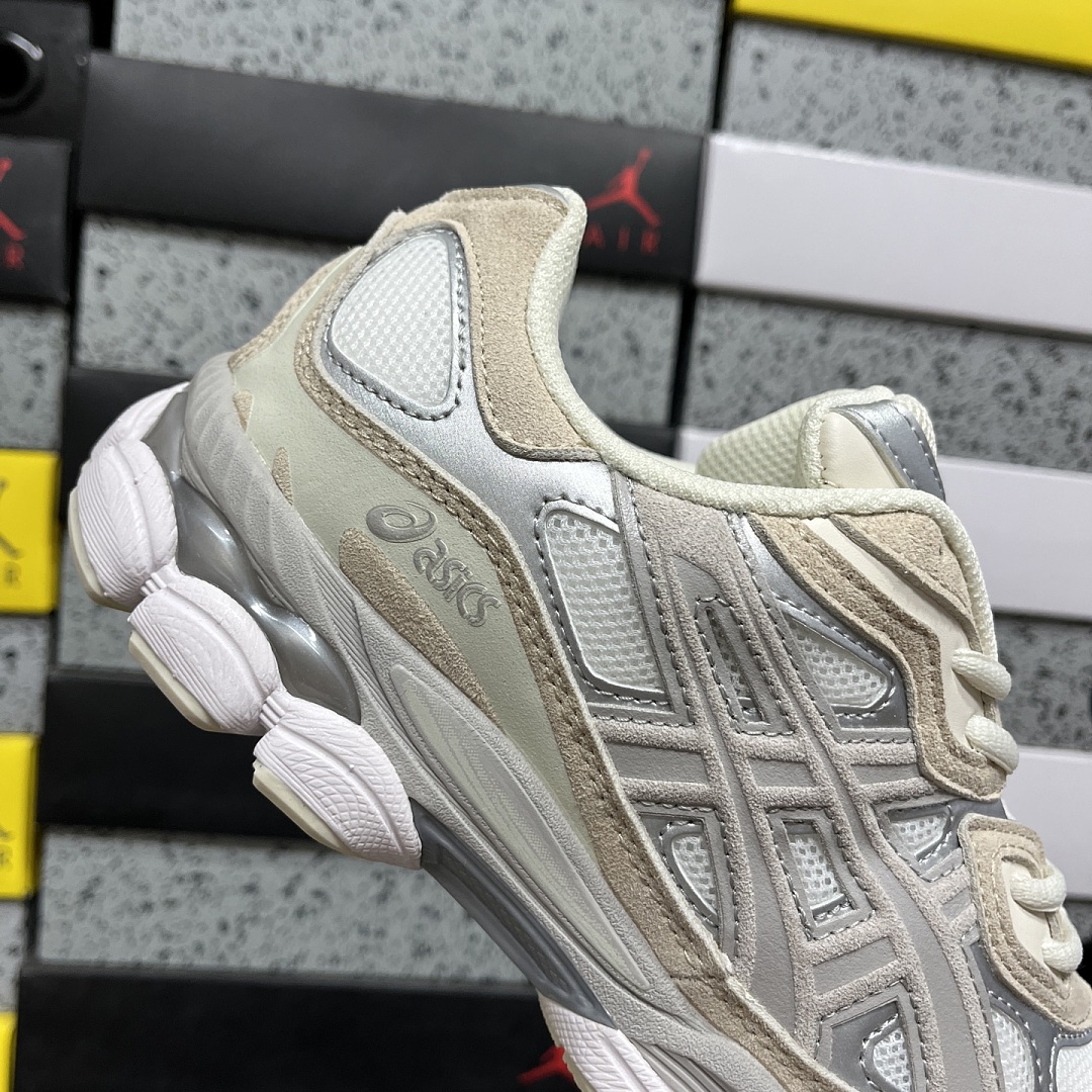 ASICS Gel-NYC White Oyster (Grey) - Image 3