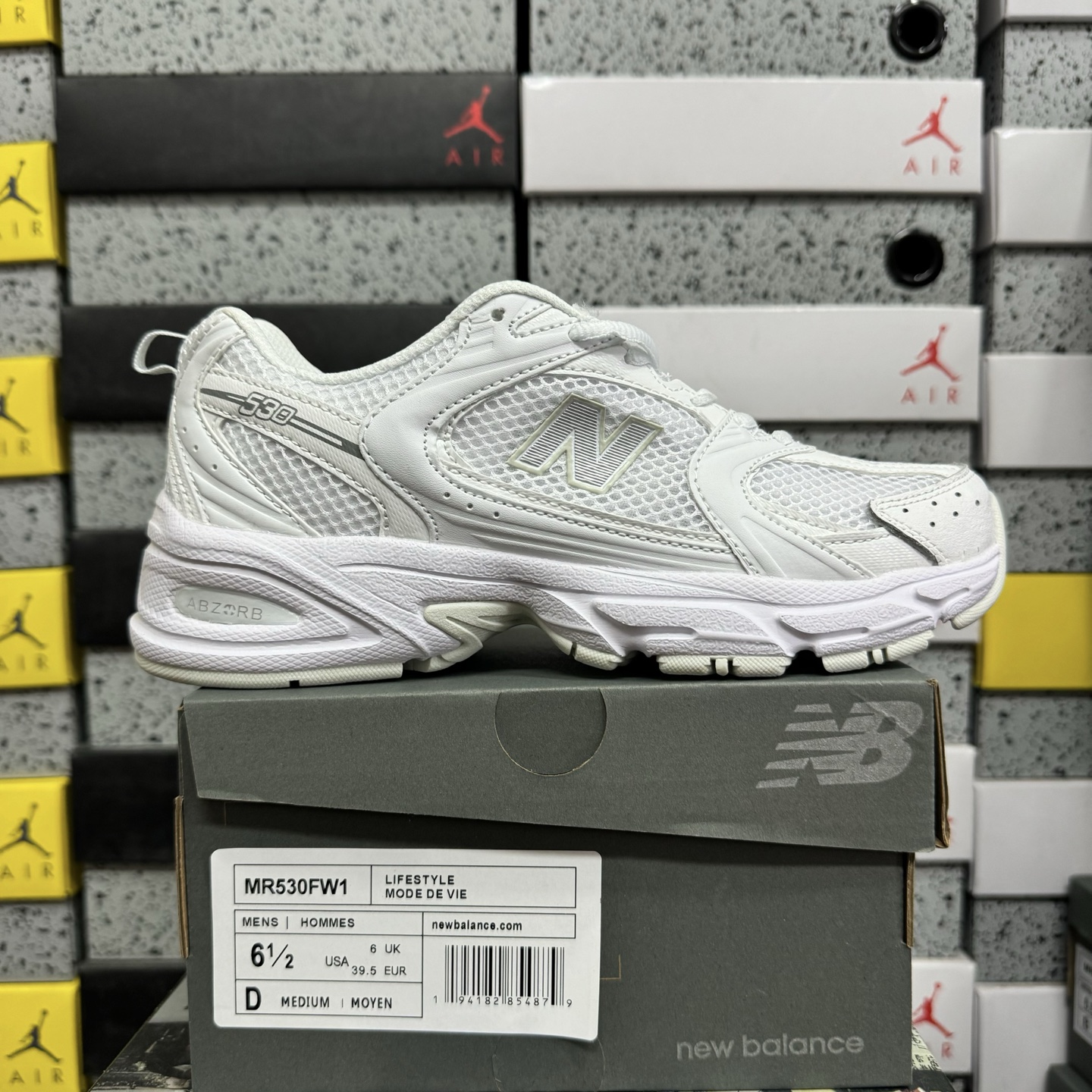 New Balance 530 (White Silver) - Image 11