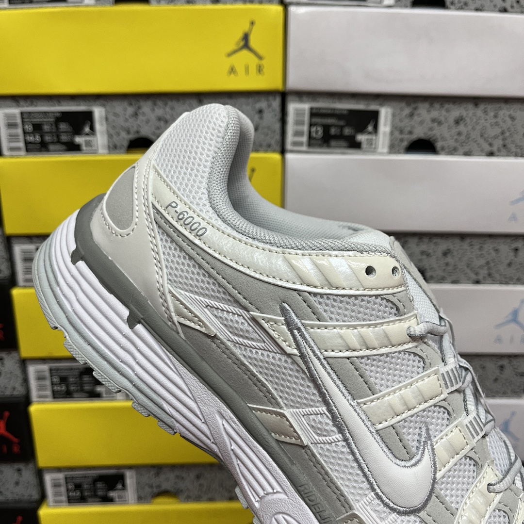 Nike P-6000 Summit White Pure Platinum - Image 3