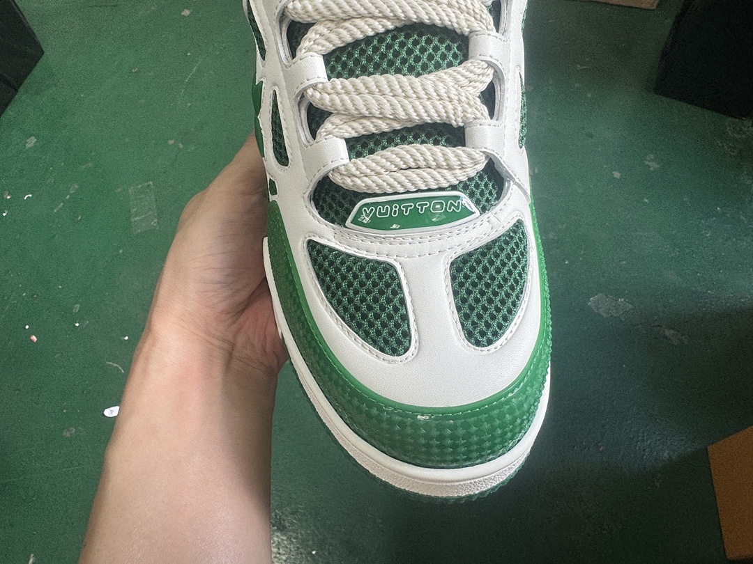 Louis Vuitton LV Skate Green Sports Shoes SK - Image 5