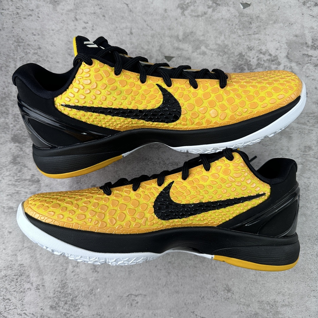 Nike Kobe 6 Lightbulb ZK6 Black Yellow Bruce Lee - Image 4