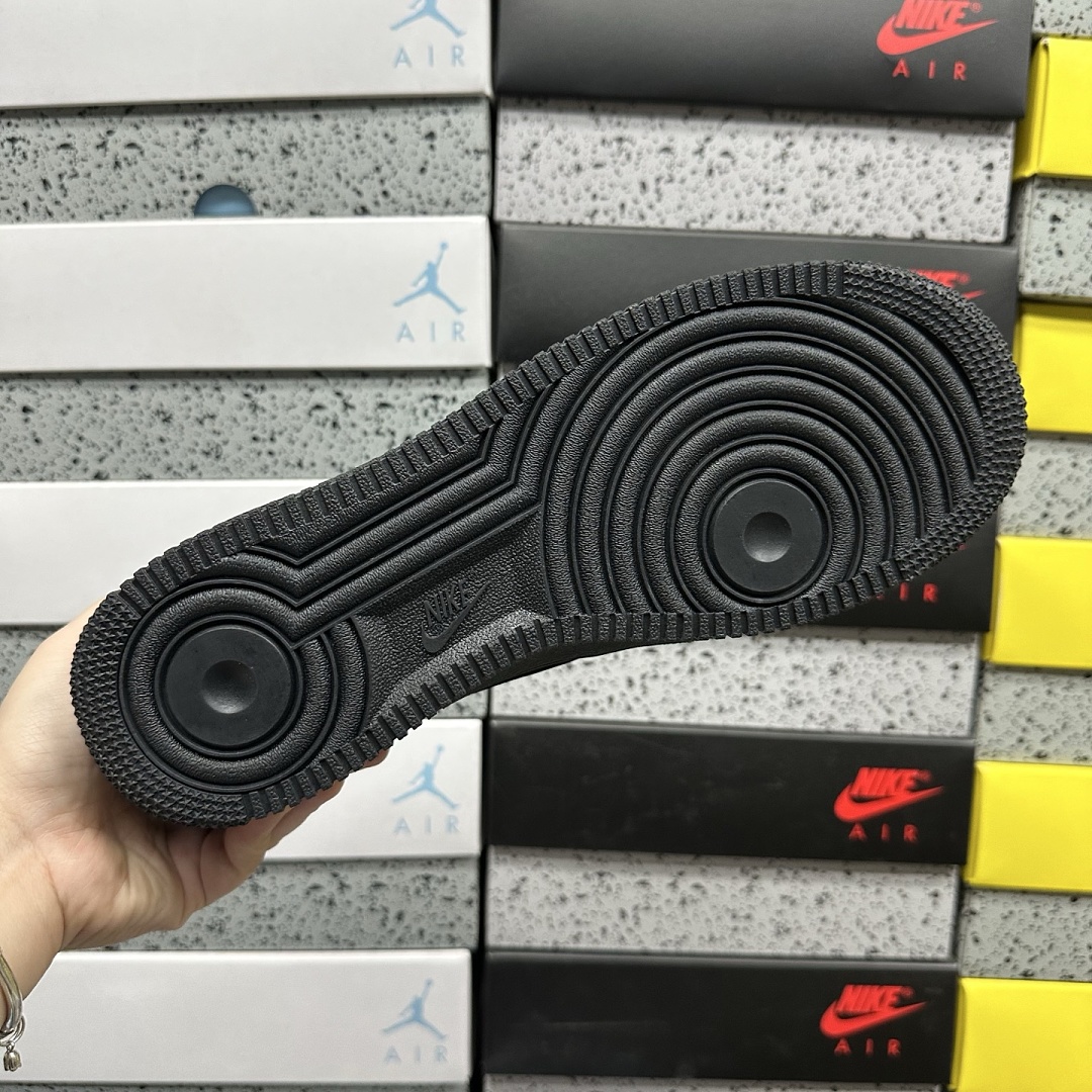 Nike Air Force 1 Low '07 Premium Black Patent - Image 10
