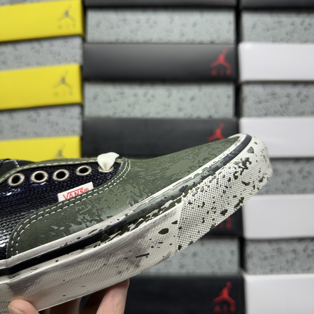 Vans Premium Authentic La Habana Green Blue V - Image 5