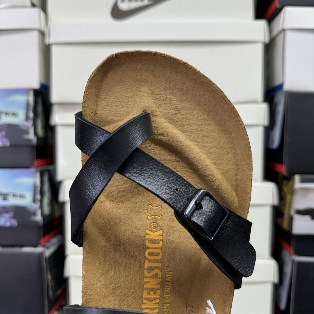 Birkenstock Birken Arizona Birkibuc Double Buckle Flip Flops - Image 5