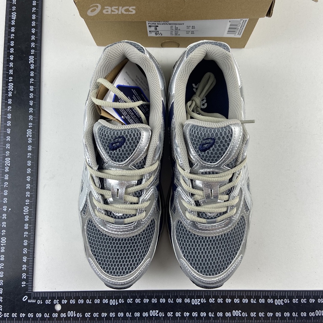 ASICS Gel-NYC Billy's Pure Silver Midnight NYC - Image 7