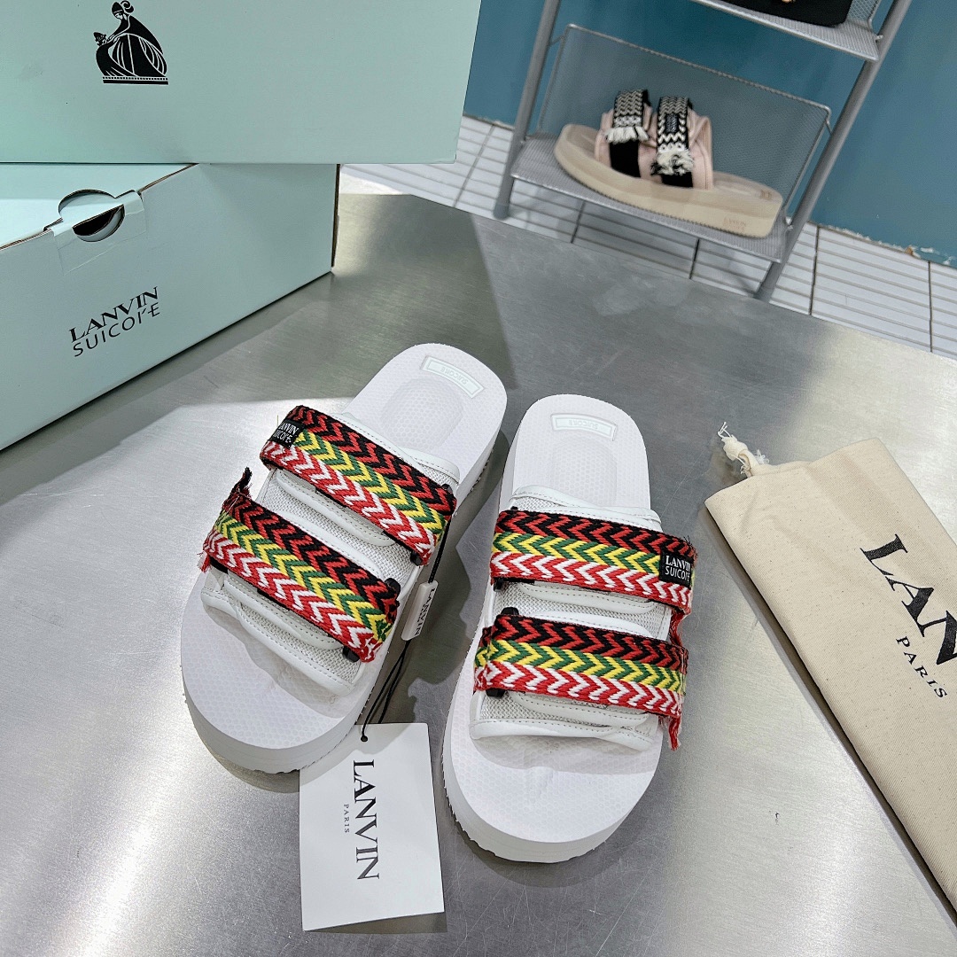Lanvin SUICOKE X CURB Sandal - Image 2