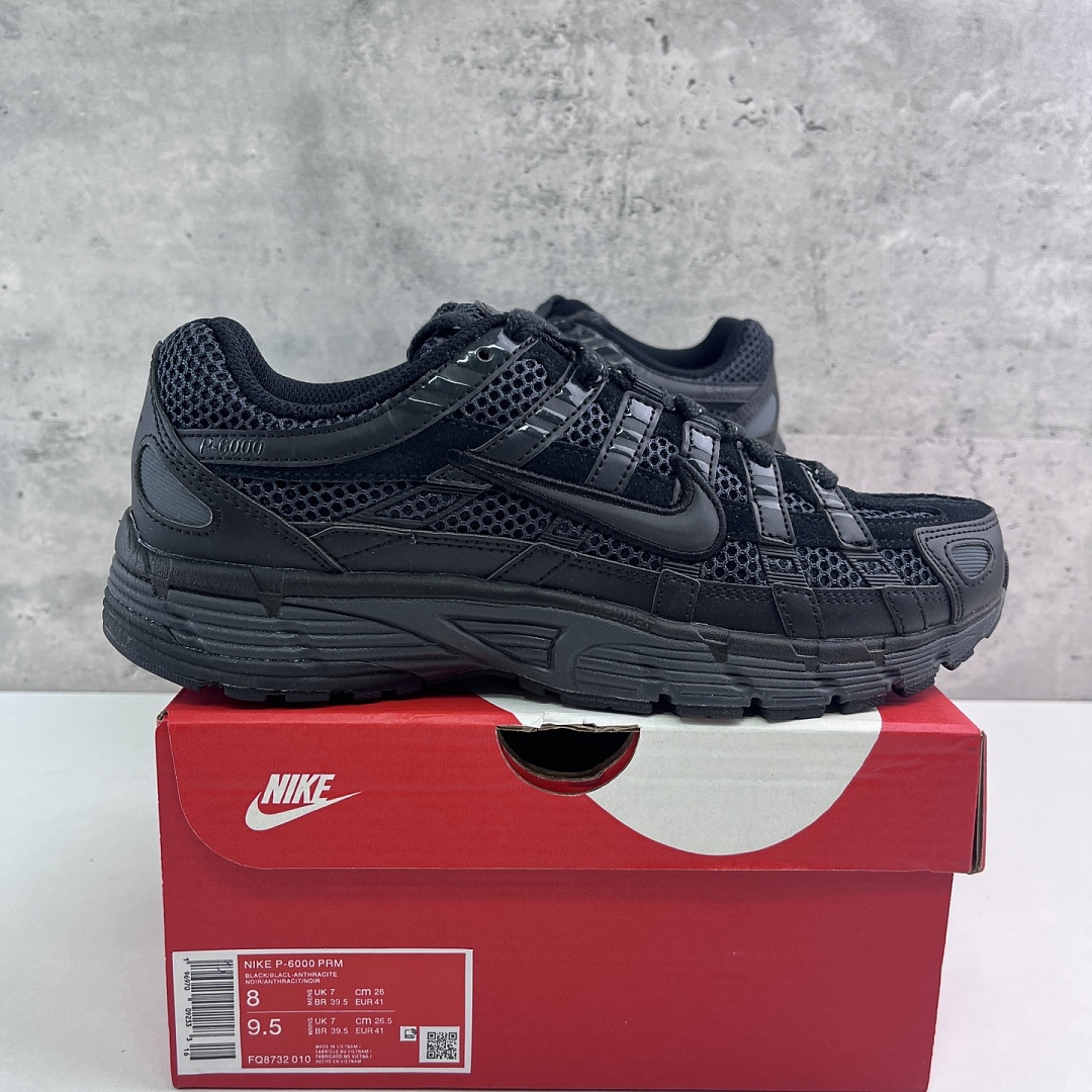 Nike P-6000 Premium Triple Black FQ8732-010