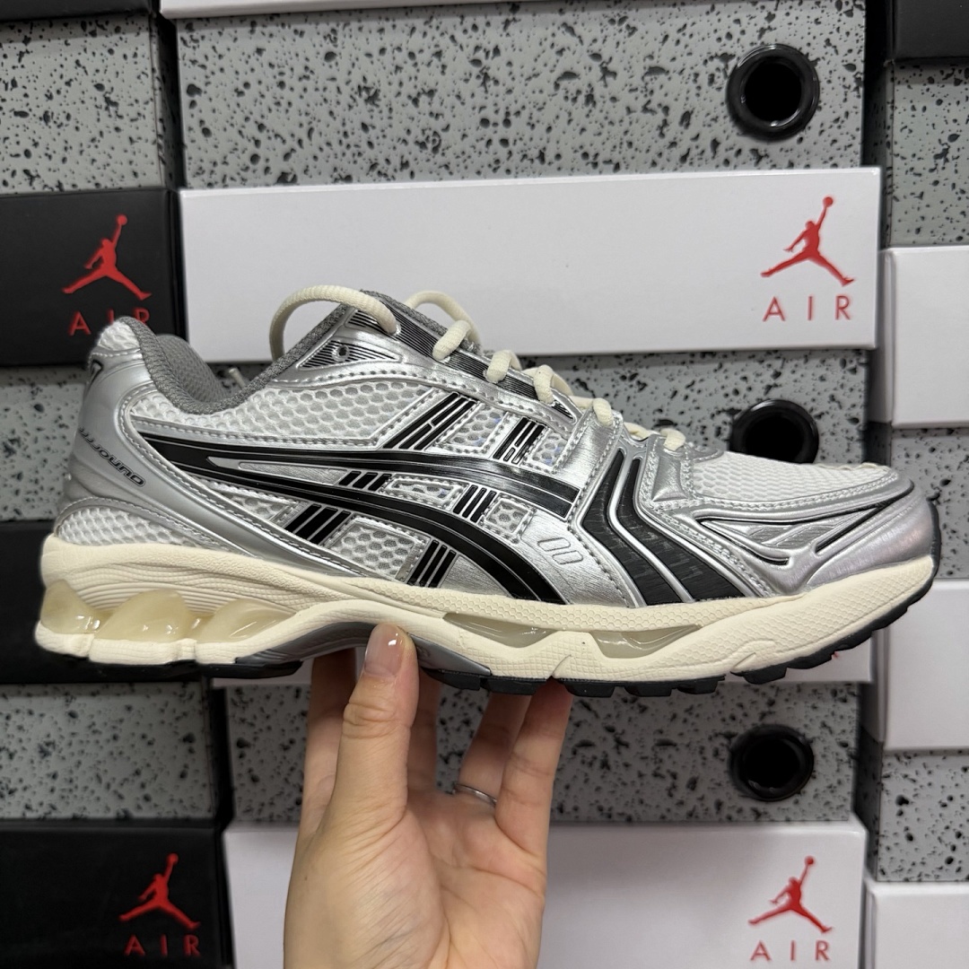 ASICS Gel-Kayano 14 JJJJound (Silver Black) - Image 4