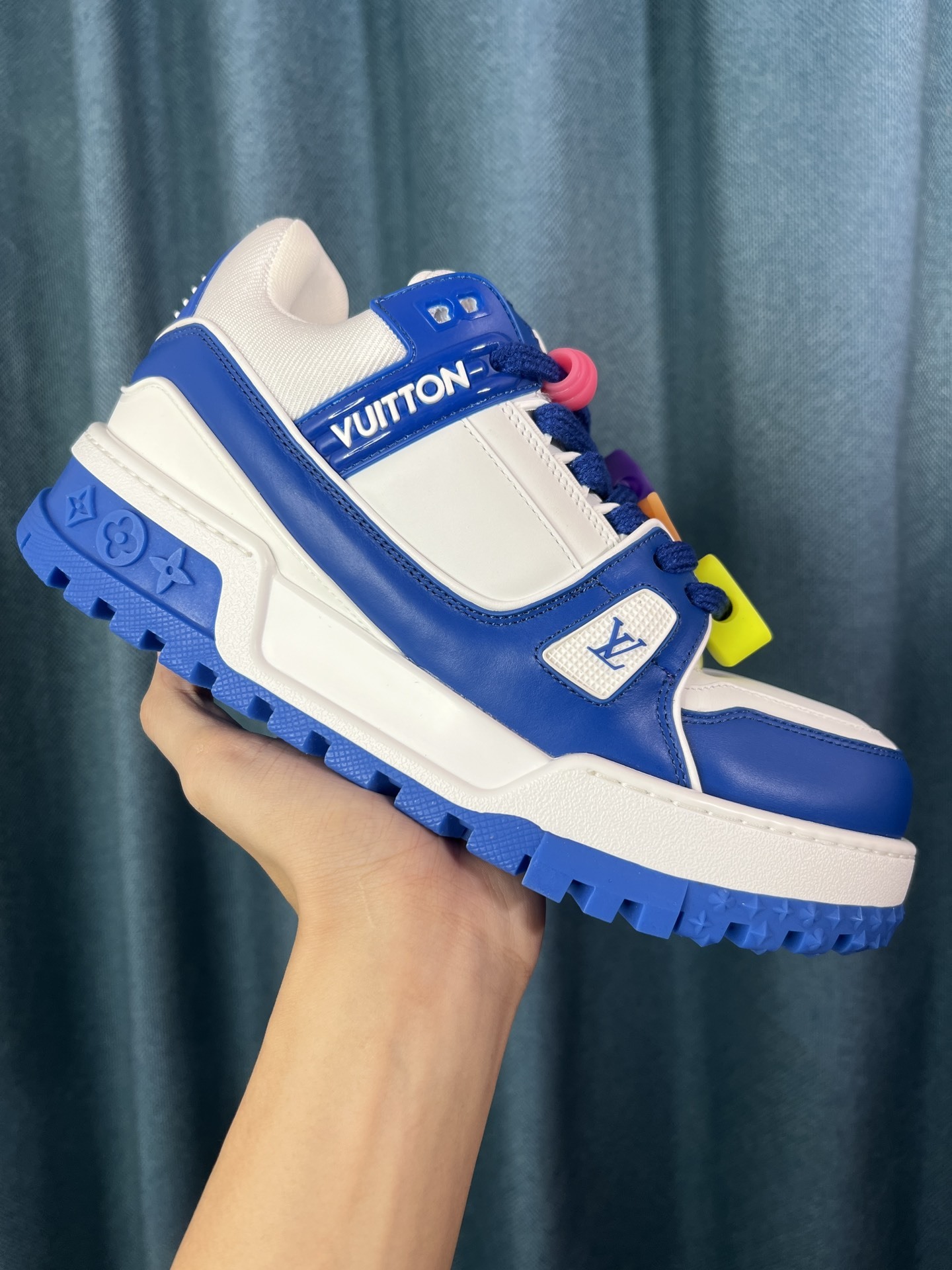 Louis Vuitton LV Trainer Maxi (Blue) - Image 8