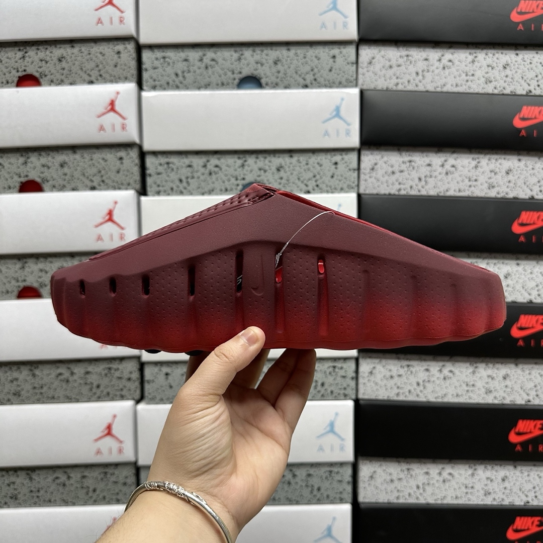 Nike Mind 001 Slide Team Red University HQ4307-601 Dark - Image 9