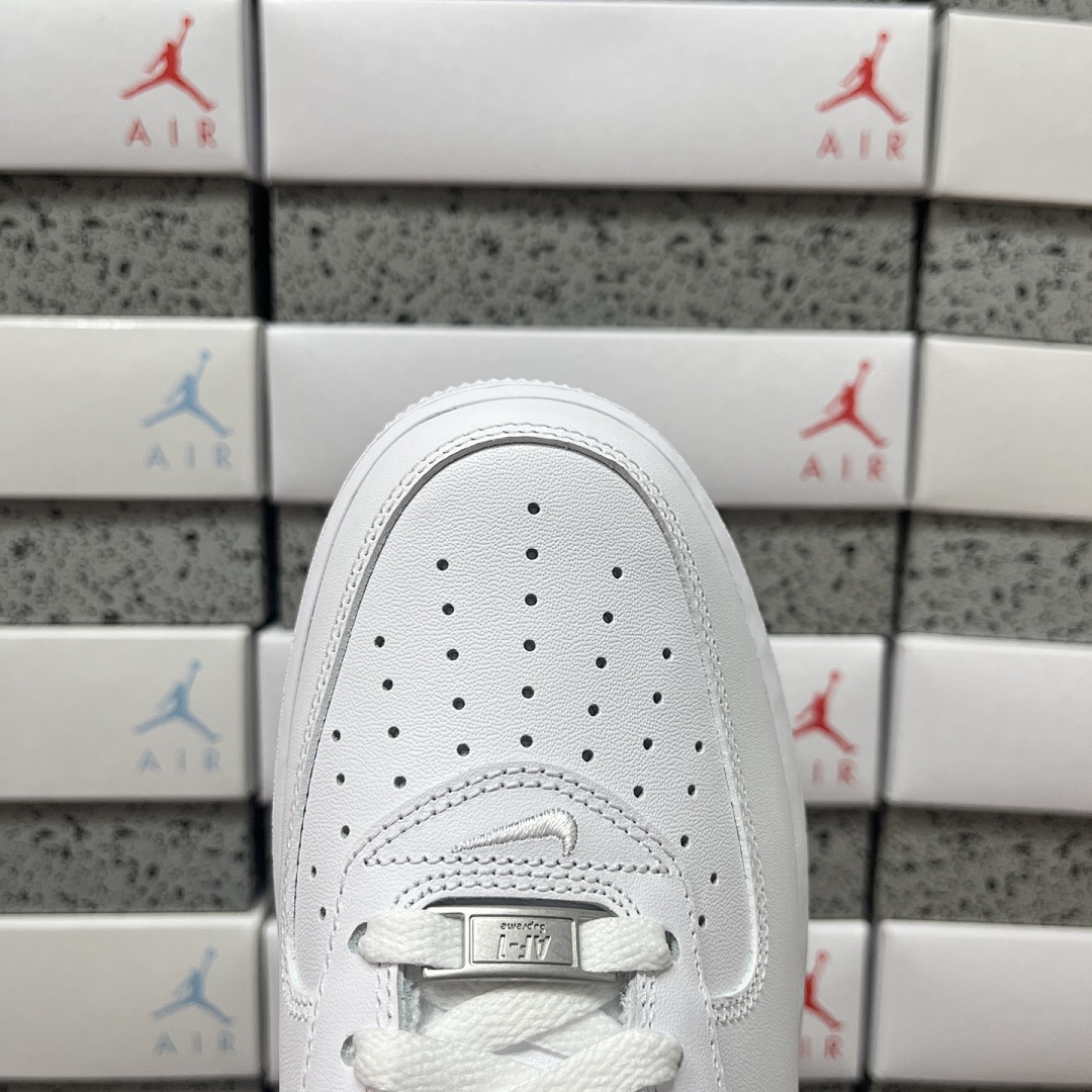 Nike Air Force 1 Low Supreme White Sup - Image 7